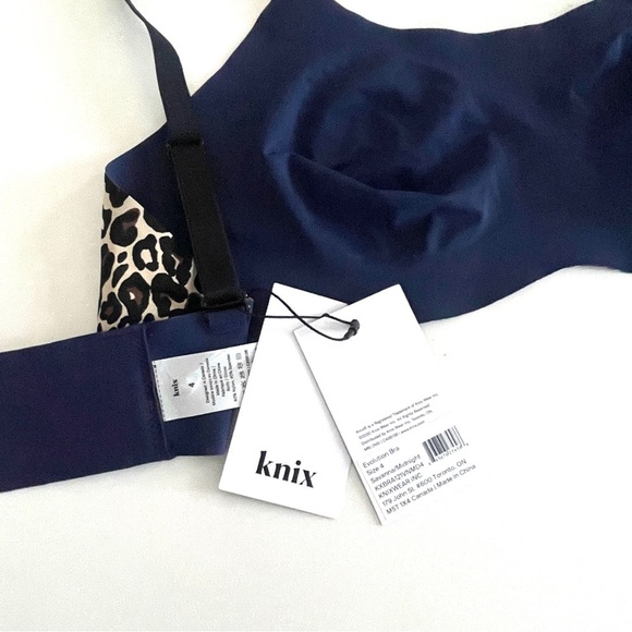 Knix Evolution Bra in Savannah/Midnight 32 C, 32 D, 34 C, 34 D - Picture 4 of 6